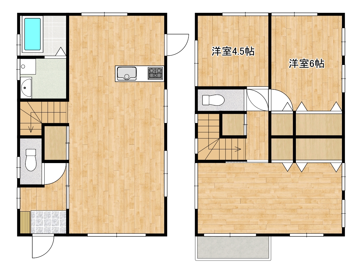 CASAトトロ間取・配置図