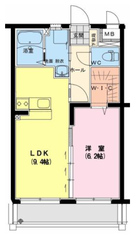 エバーグリーン間取・配置図