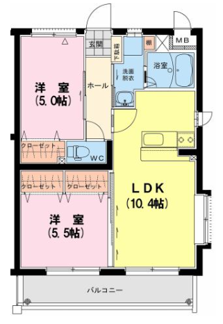 エスペランサⅢ間取・配置図