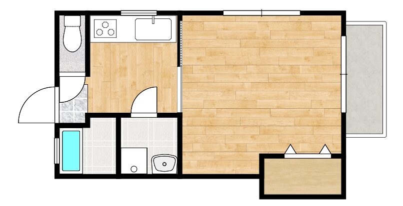 ロンサール間取・配置図