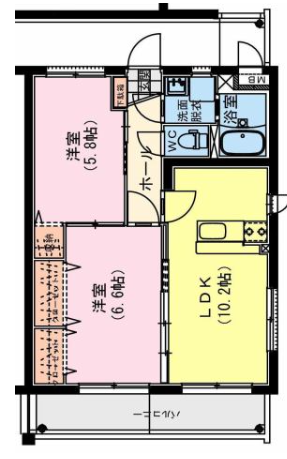リシェス ジュン間取・配置図