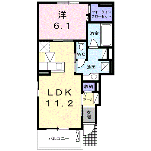 Anny Sweet 1LDK・・・101号室