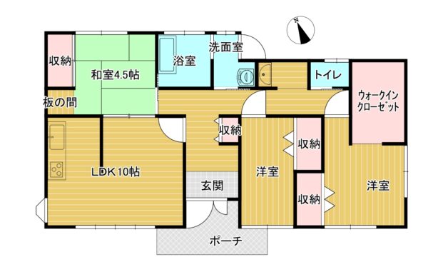 富美山町　中古住宅3LDK　