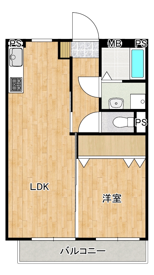 アルコテラ―サ S間取・配置図