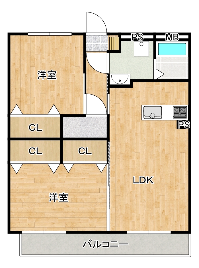 アルコテラ―サ N間取・配置図