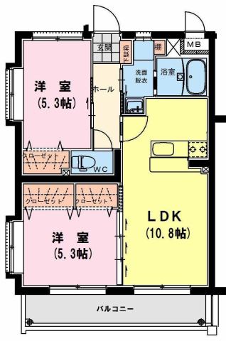 グレイス　レジーナ　2LDK