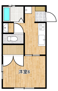 ランディスコウエイ間取・配置図