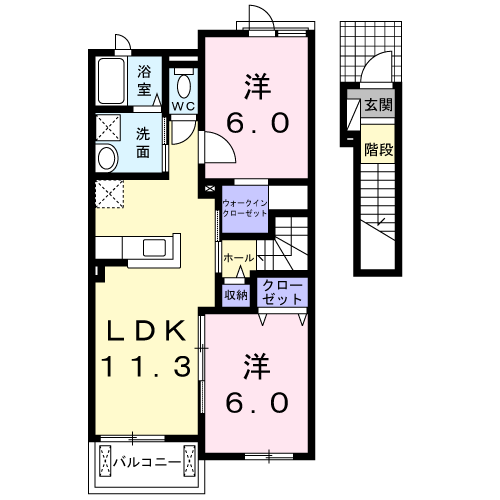 ラ・ビレッタ　2LDK