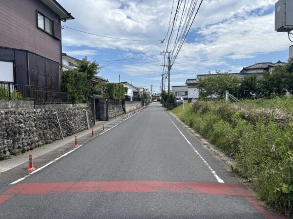 川島町土地　約125坪