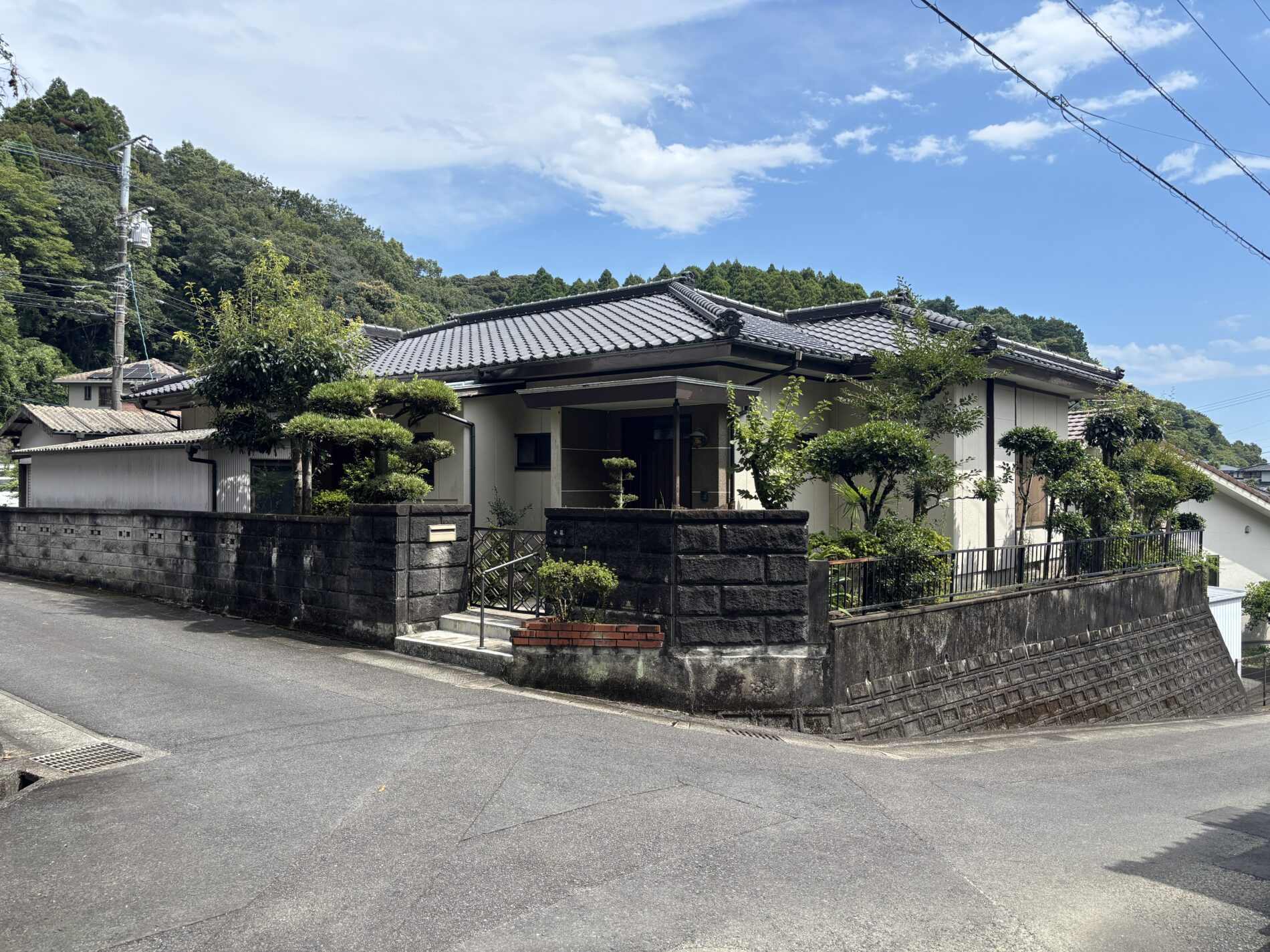 高千穂通　土地　約107坪　現状渡し（古家付き）画像