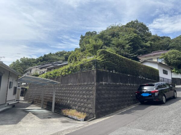 高千穂通　土地　約107坪　現状渡し（古家付き）