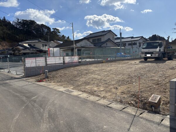 【商談中】富美山町　土地③　67.57坪　更地　上下水道引込有！　