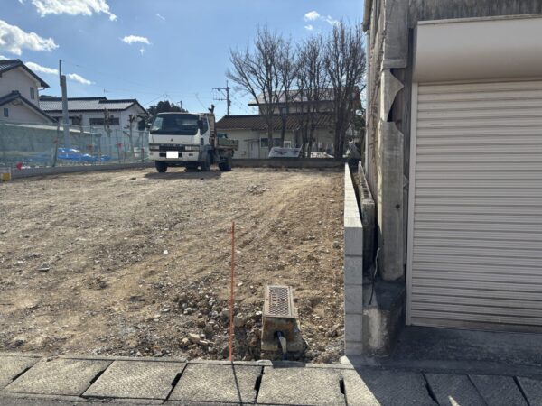 【商談中】富美山町　土地③　67.57坪　更地　上下水道引込有！　