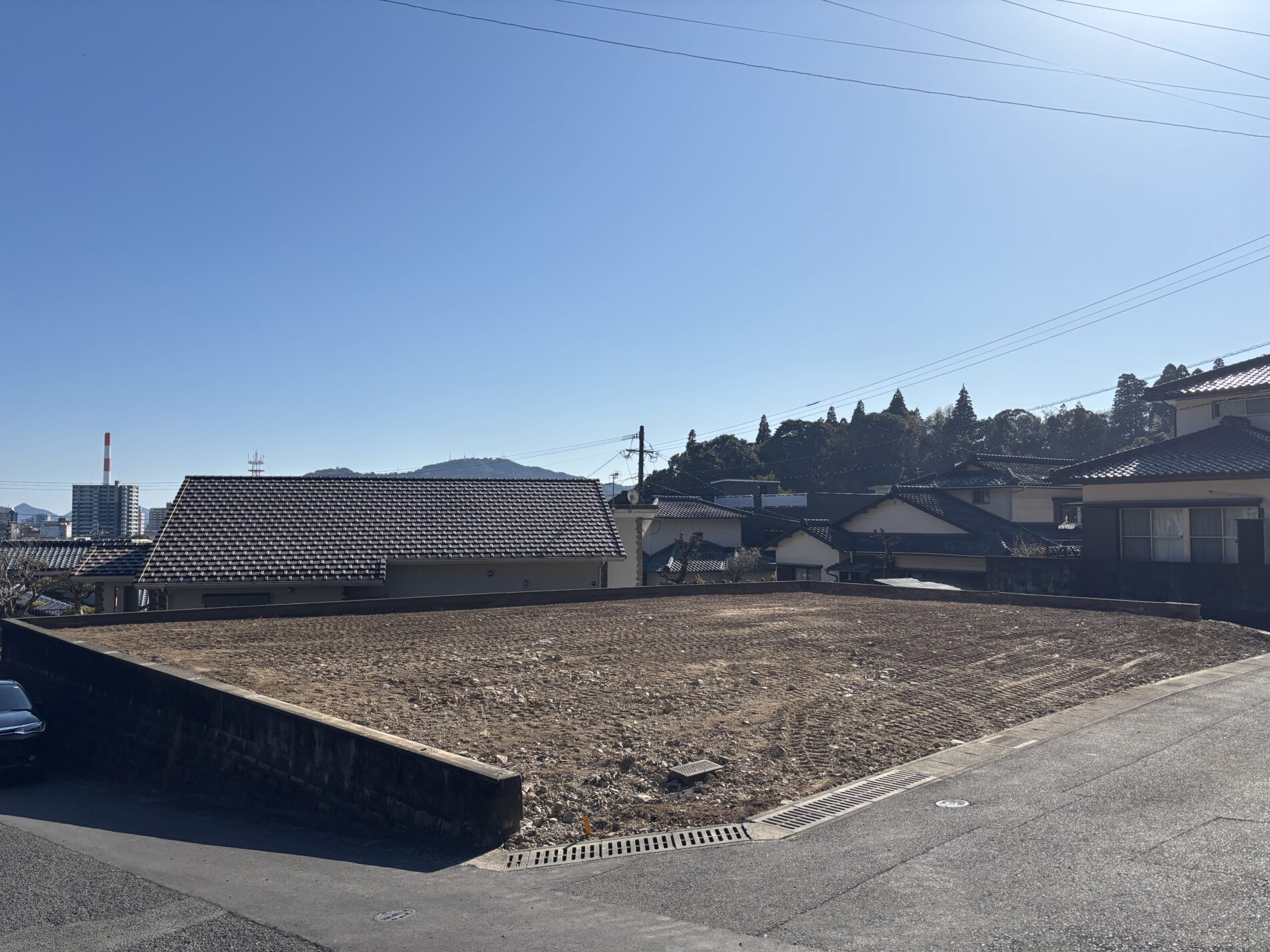 高千穂通 土地 約107坪 更地画像