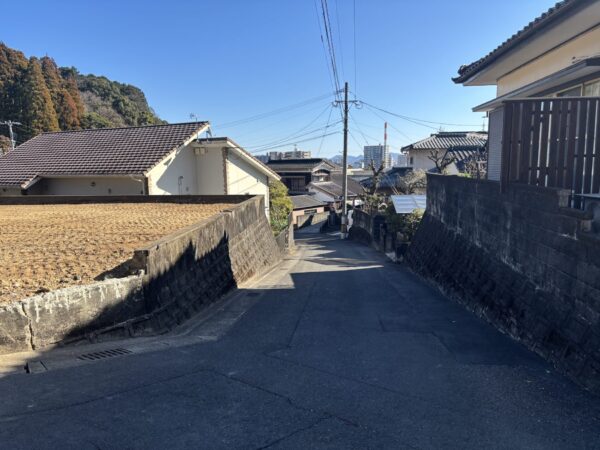 高千穂通  土地  約107坪　更地