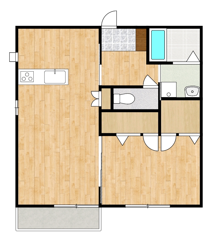 シャーメゾン野地A