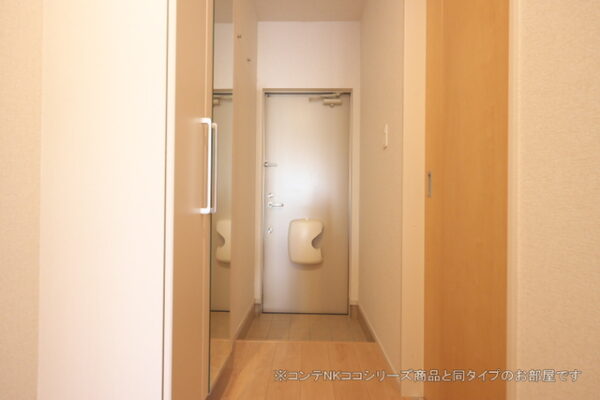 La・CaSa NOAH  1R・・・1階角部屋