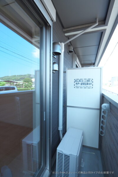 La・CaSa NOAH  1R・・・1階角部屋