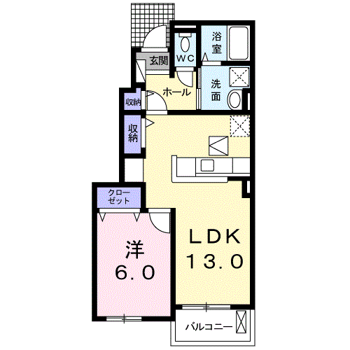 グラン ポワールA・・・102号室