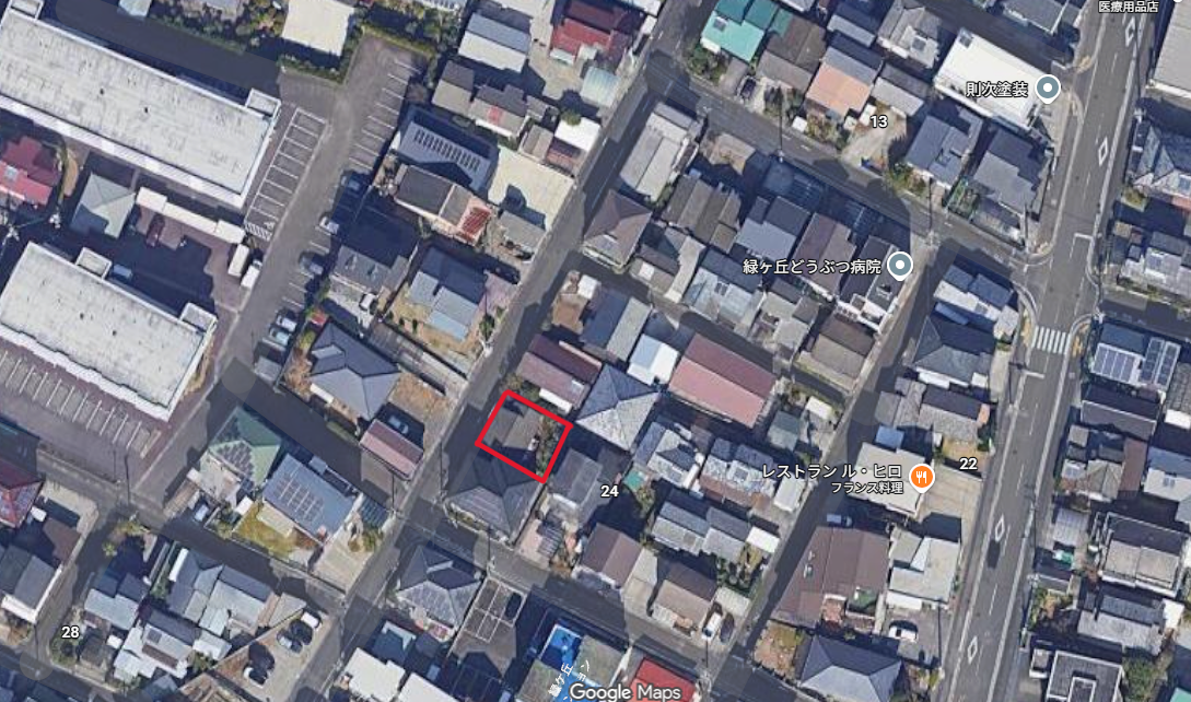 緑ヶ丘２丁目　売土地　※価格相談可間取・配置図