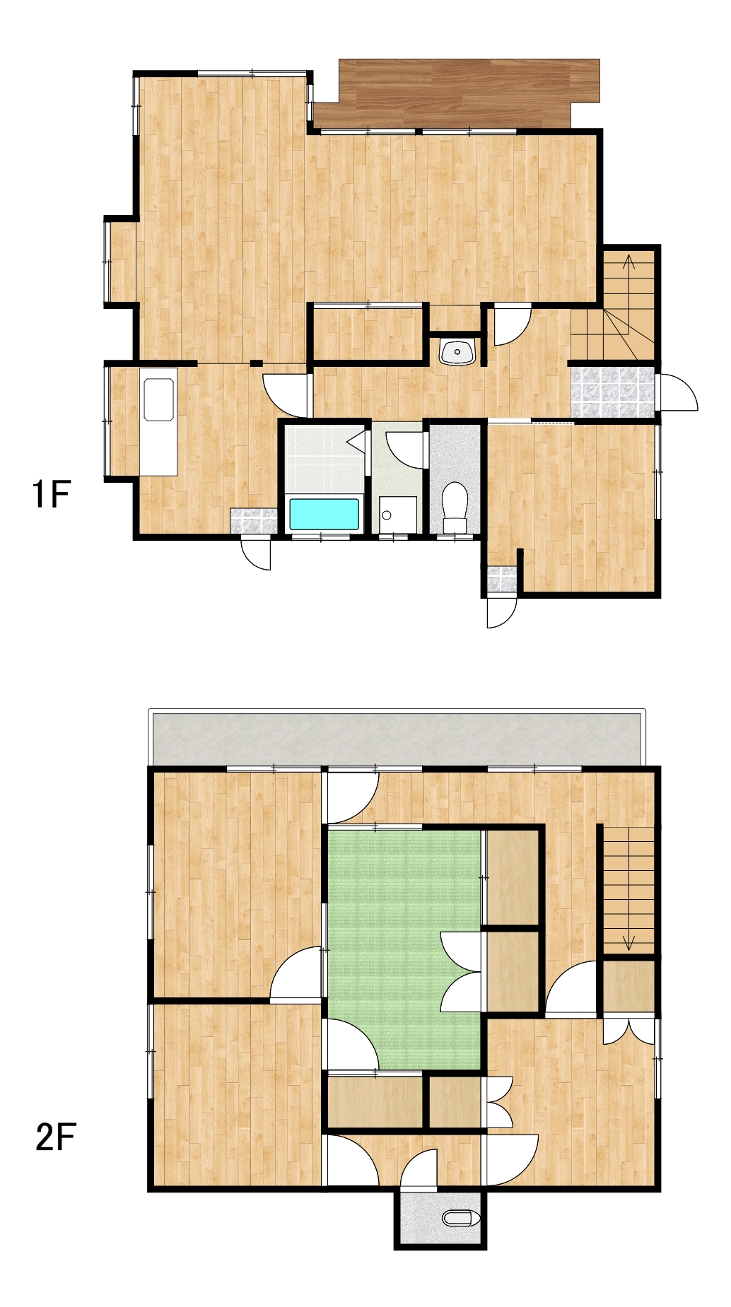 野地町4丁目貸家