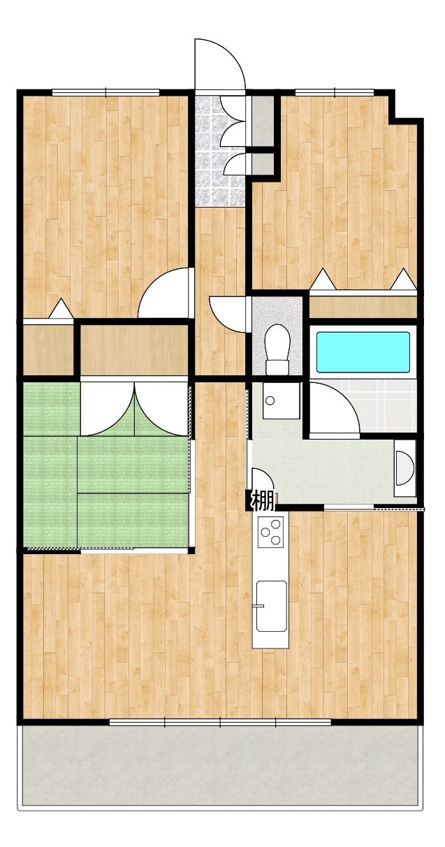 サンパーク延岡中央レジデンス　503号室