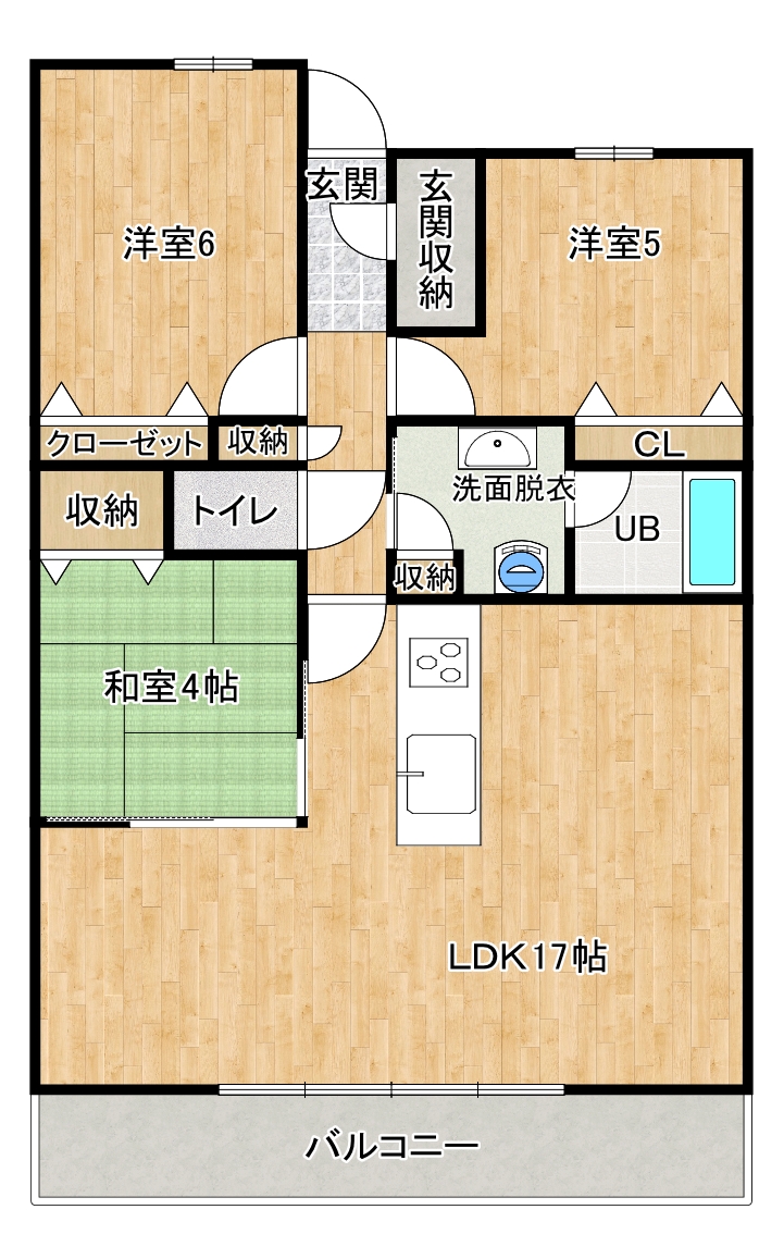 サンパーク延岡中央レジデンス　503号室