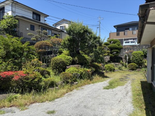 平原町2丁目　高台土地　現状渡し