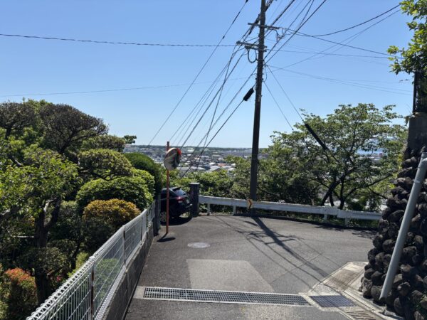 平原町2丁目　高台土地　現状渡し