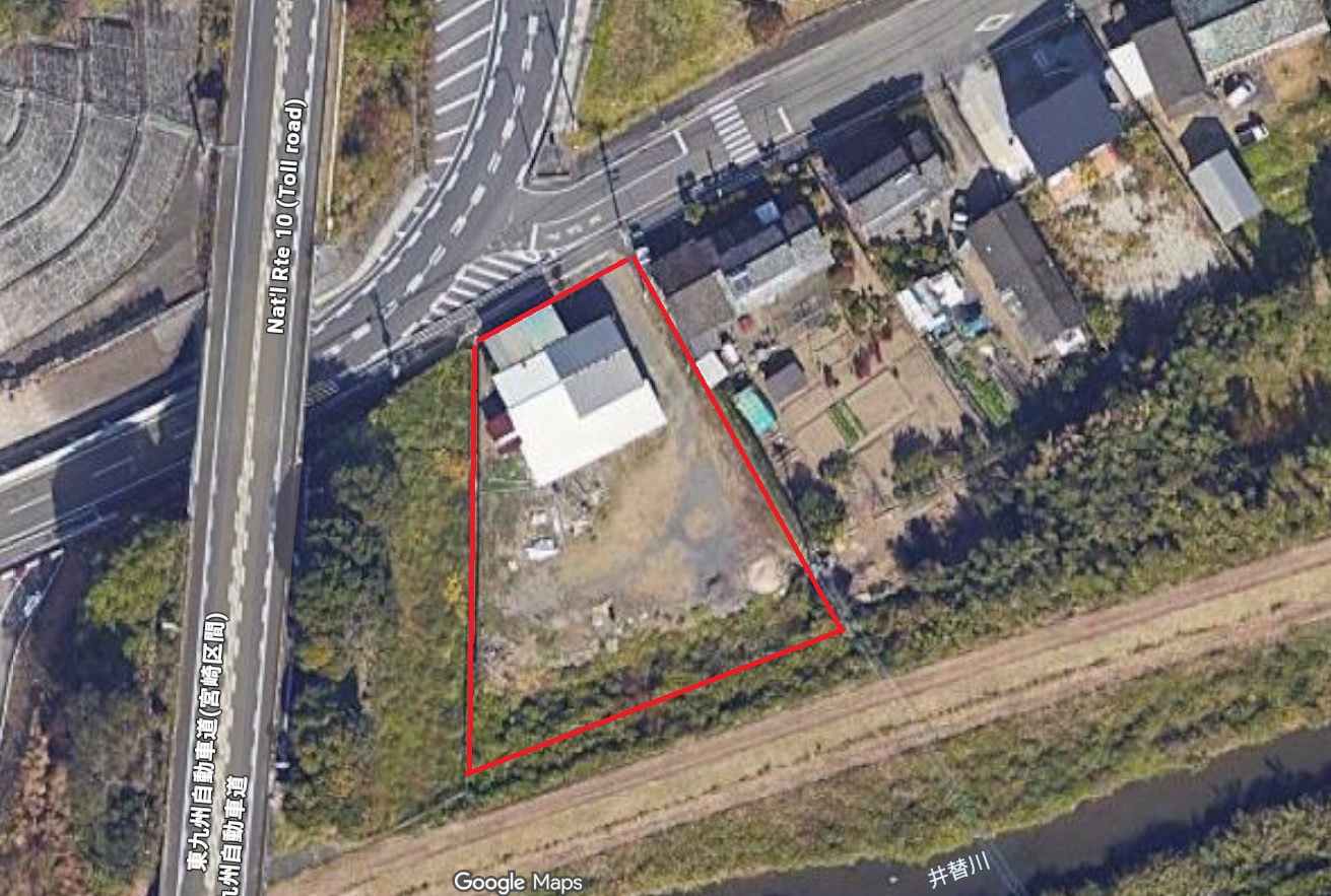 伊形町　土地　間取・配置図