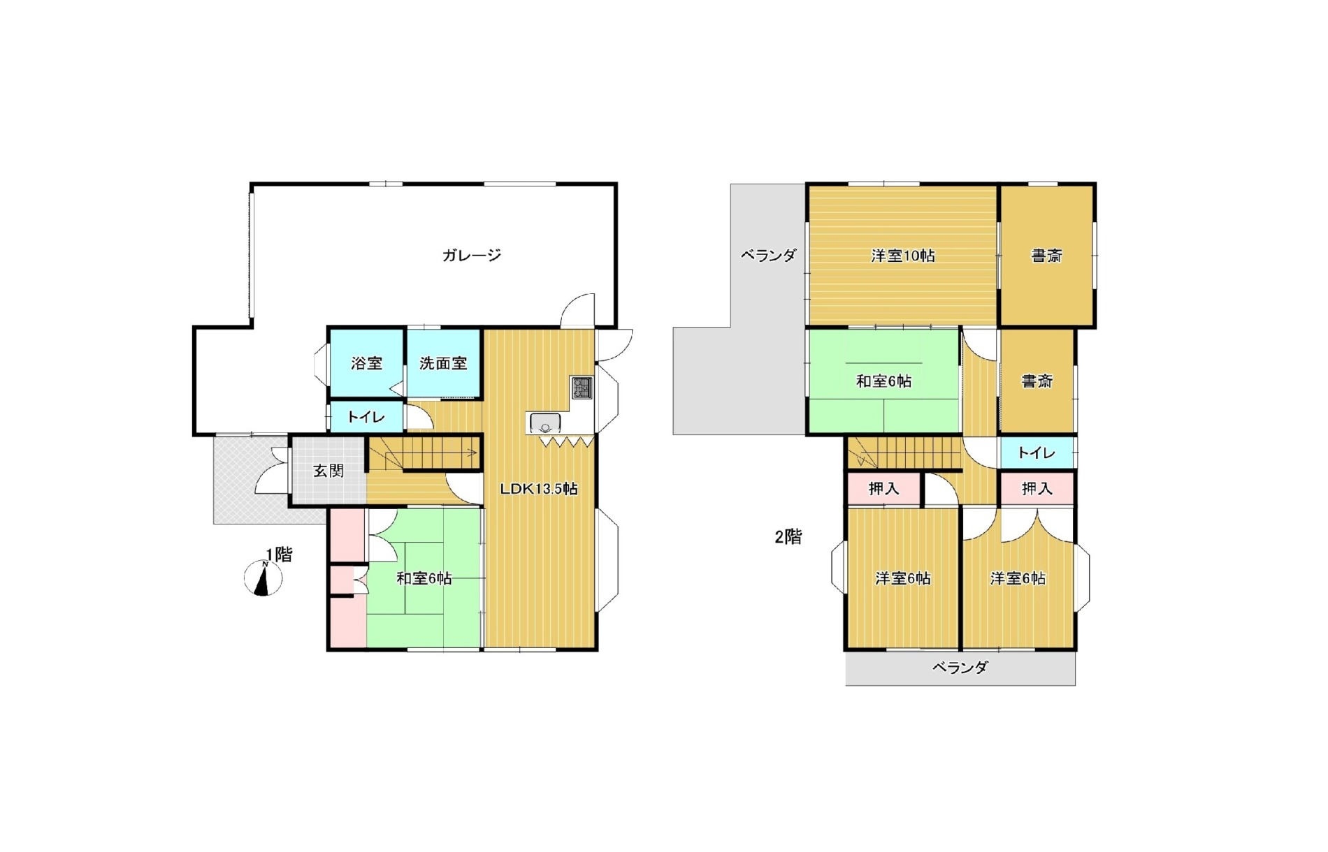 伊形町　中古住宅　5LDK+納戸2部屋　